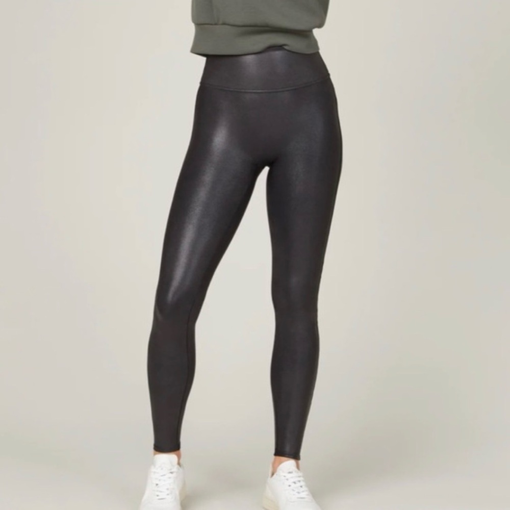 Spanx Faux Leather Leggings